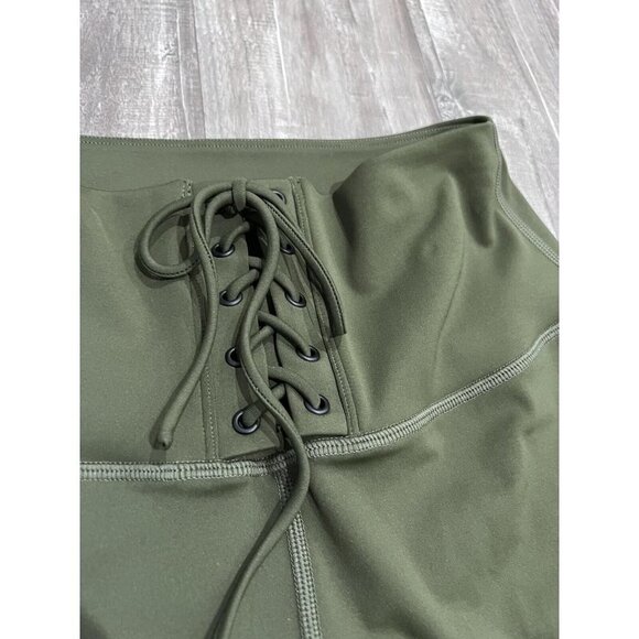 SPLITS 59 Glenda High Waist Techflex Full Length Legging Army Size L - Picture 9 of 10